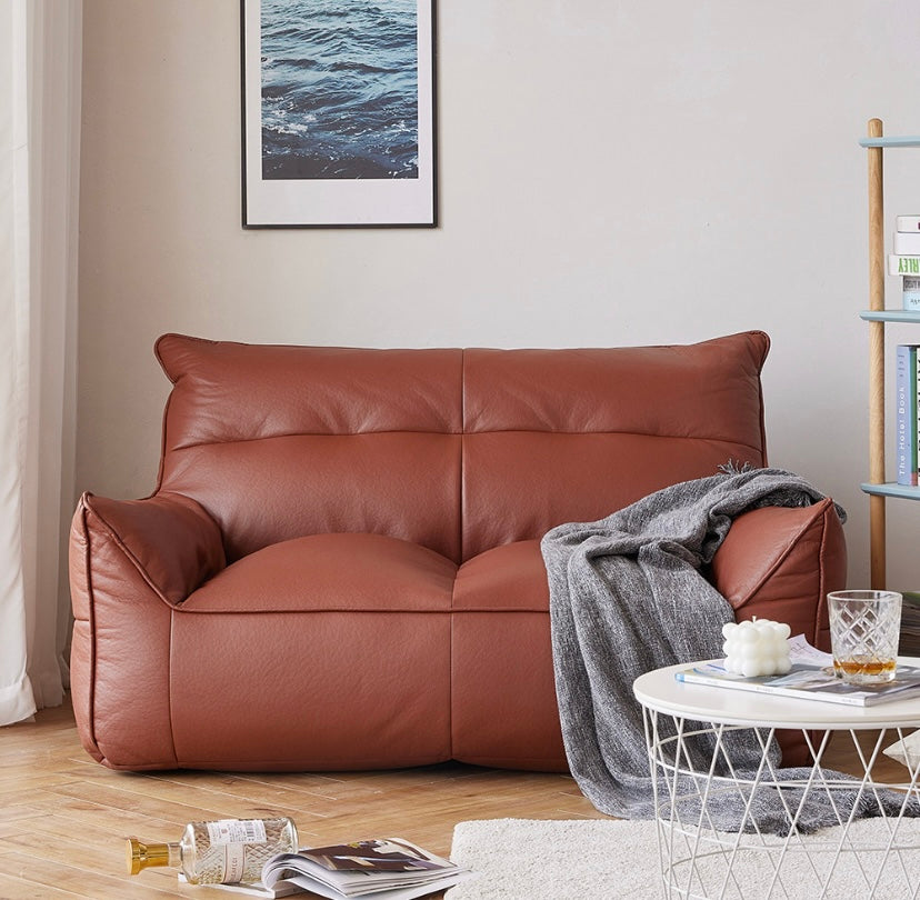 𝐌𝐎𝐆𝐎 Lazy soft leather tatami sofa