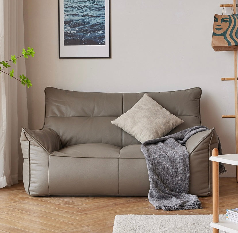 𝐌𝐎𝐆𝐎 Lazy soft leather tatami sofa