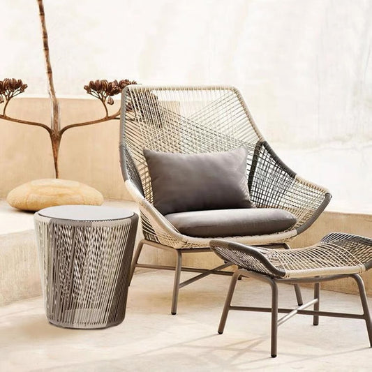 Handmade rattan chair [waterproof, sunproof and anti-corrosion]