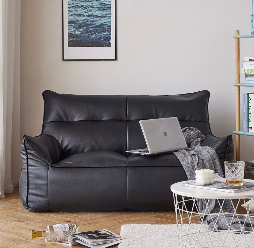 𝐌𝐎𝐆𝐎 Lazy soft leather tatami sofa